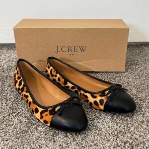 J. Crew Factory Leopard Print Flats